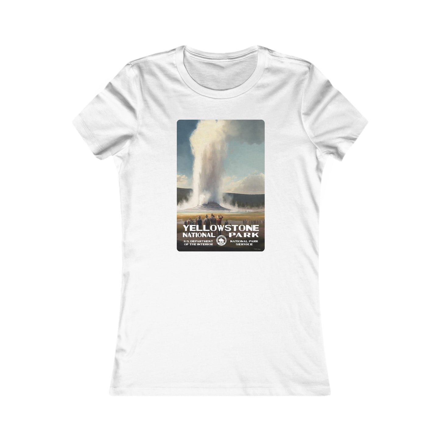 Yellowstone National Park - Old Faithful Women's T-Shirt