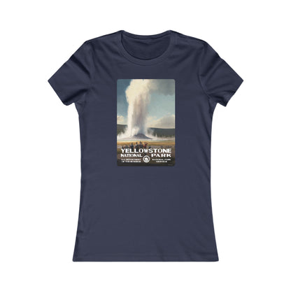 Yellowstone National Park - Old Faithful Women's T-Shirt