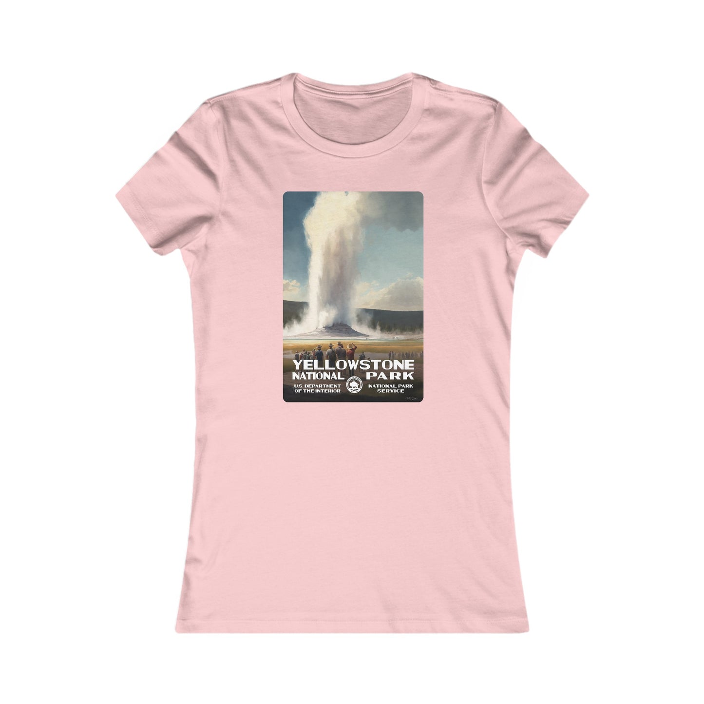 Yellowstone National Park - Old Faithful Women's T-Shirt