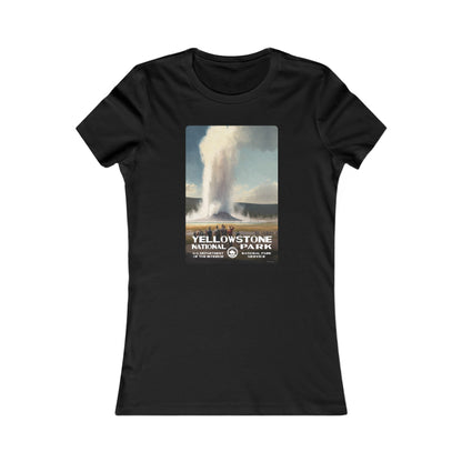 Yellowstone National Park - Old Faithful Women's T-Shirt