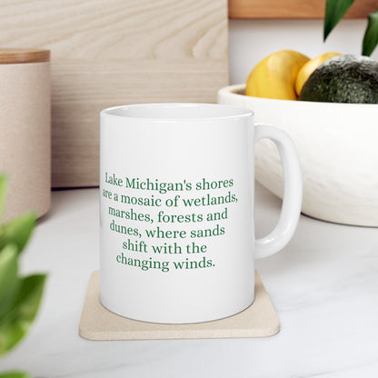 Indiana Dunes National Park Ceramic Mug