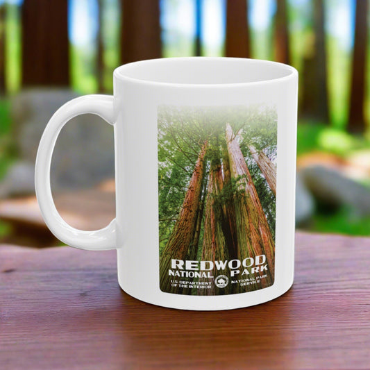 Redwood National Park Ceramic Mug