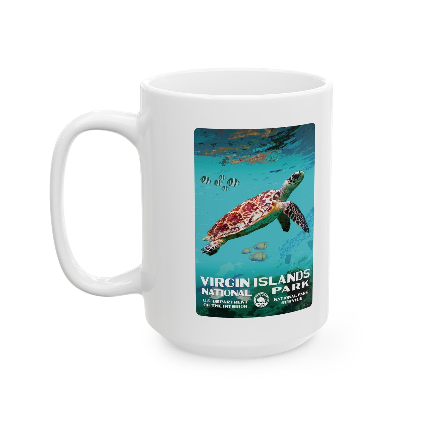 Virgin Islands National Park Ceramic Mug