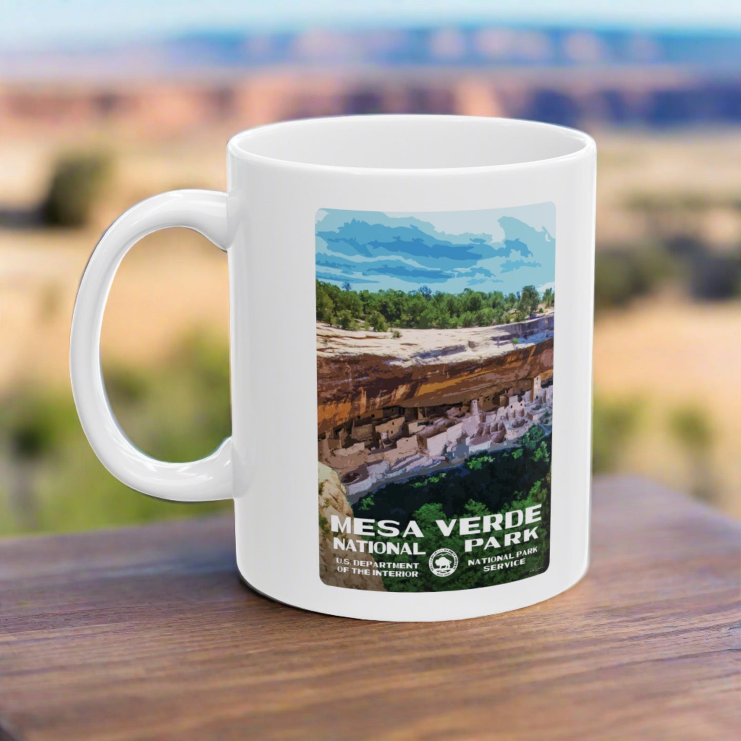 Mesa Verde National Park Ceramic Mug