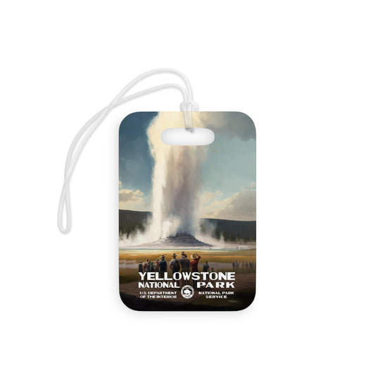 Yellowstone National Park, Old Faithful Bag Tag