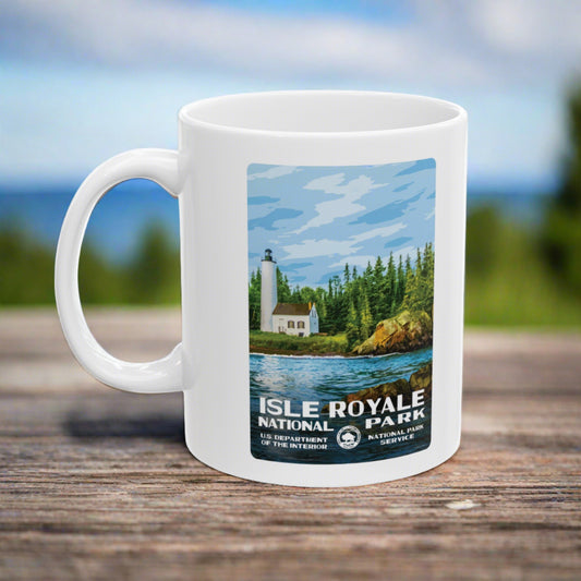 Isle Royale National Park Ceramic Mug