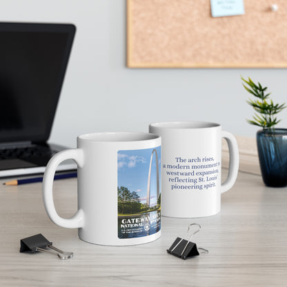 Gateway Arch National Park Ceramic Mug