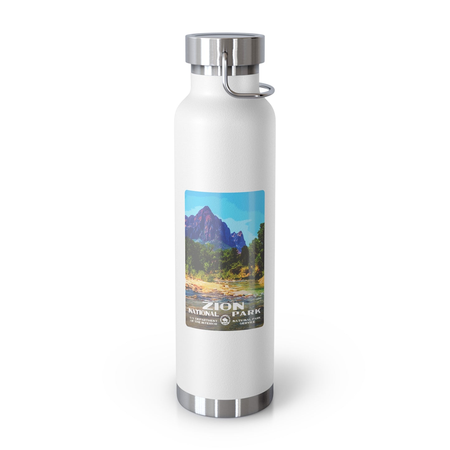 Zion National Park (The Watchman) Water Bottle