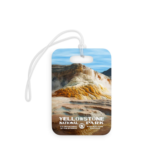 Yellowstone National Park, Mammoth Hot Springs Bag Tag