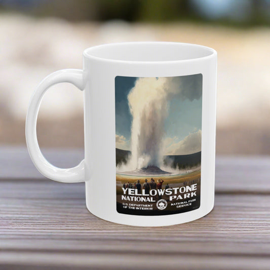 Yellowstone National Park (Old Faithful) Ceramic Mug