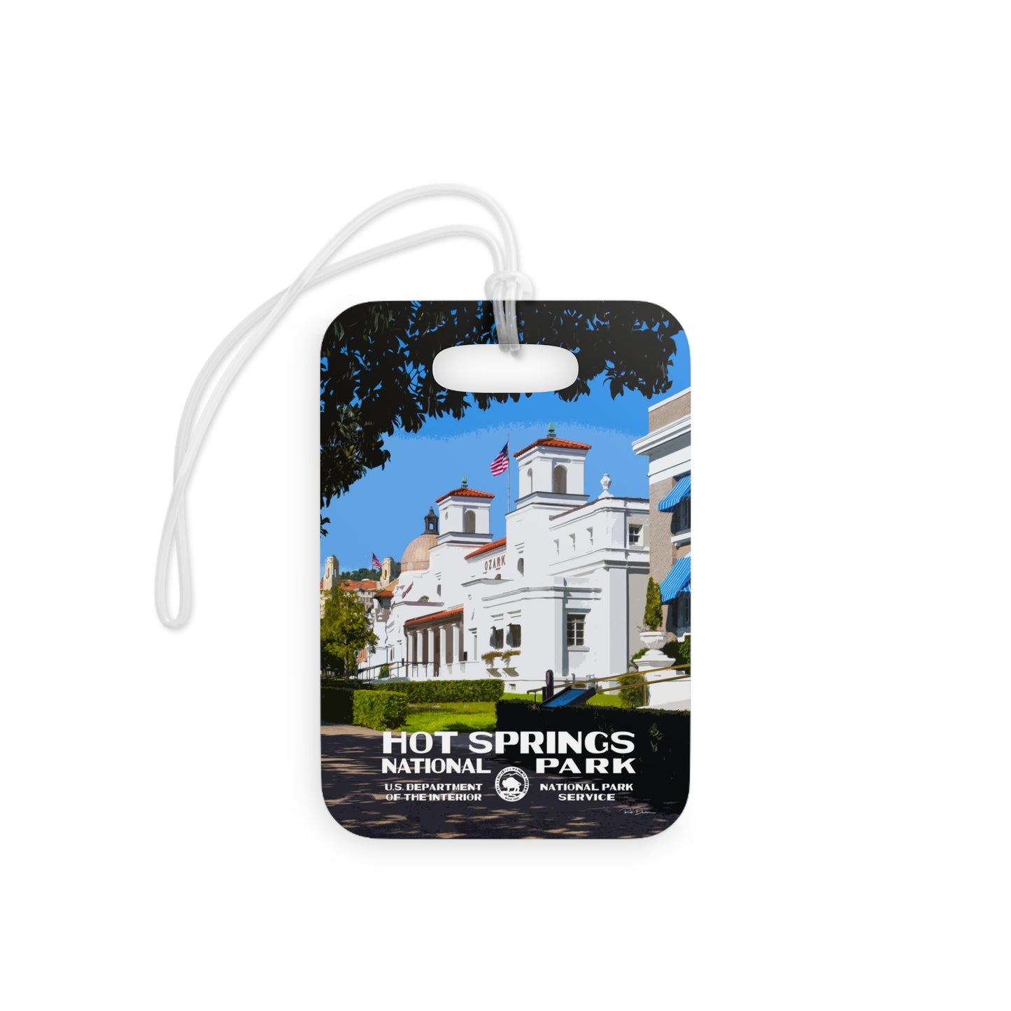 Hot Springs National Park Bag Tag