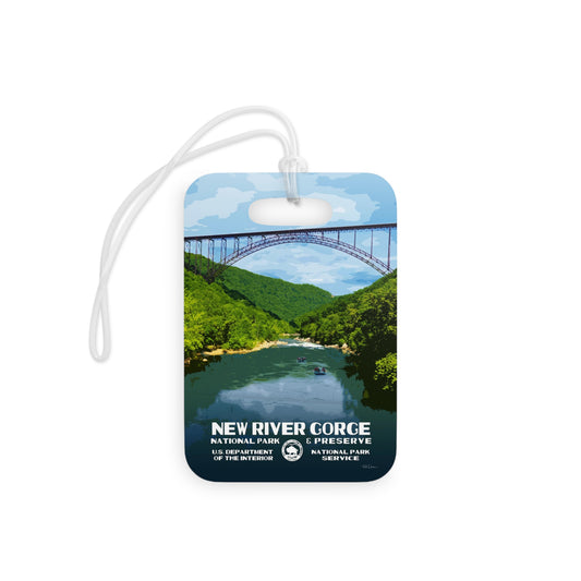 New River Gorge National Park Bag Tag