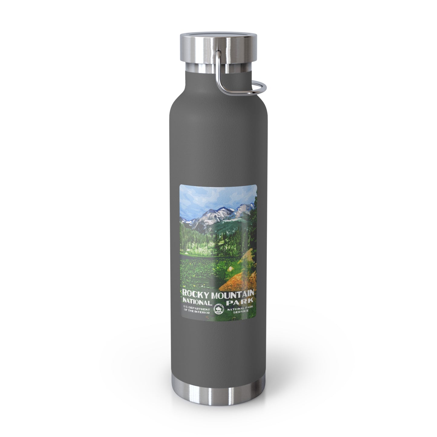 Rocky Mountain National Park (Cub Lake) Water Bottle