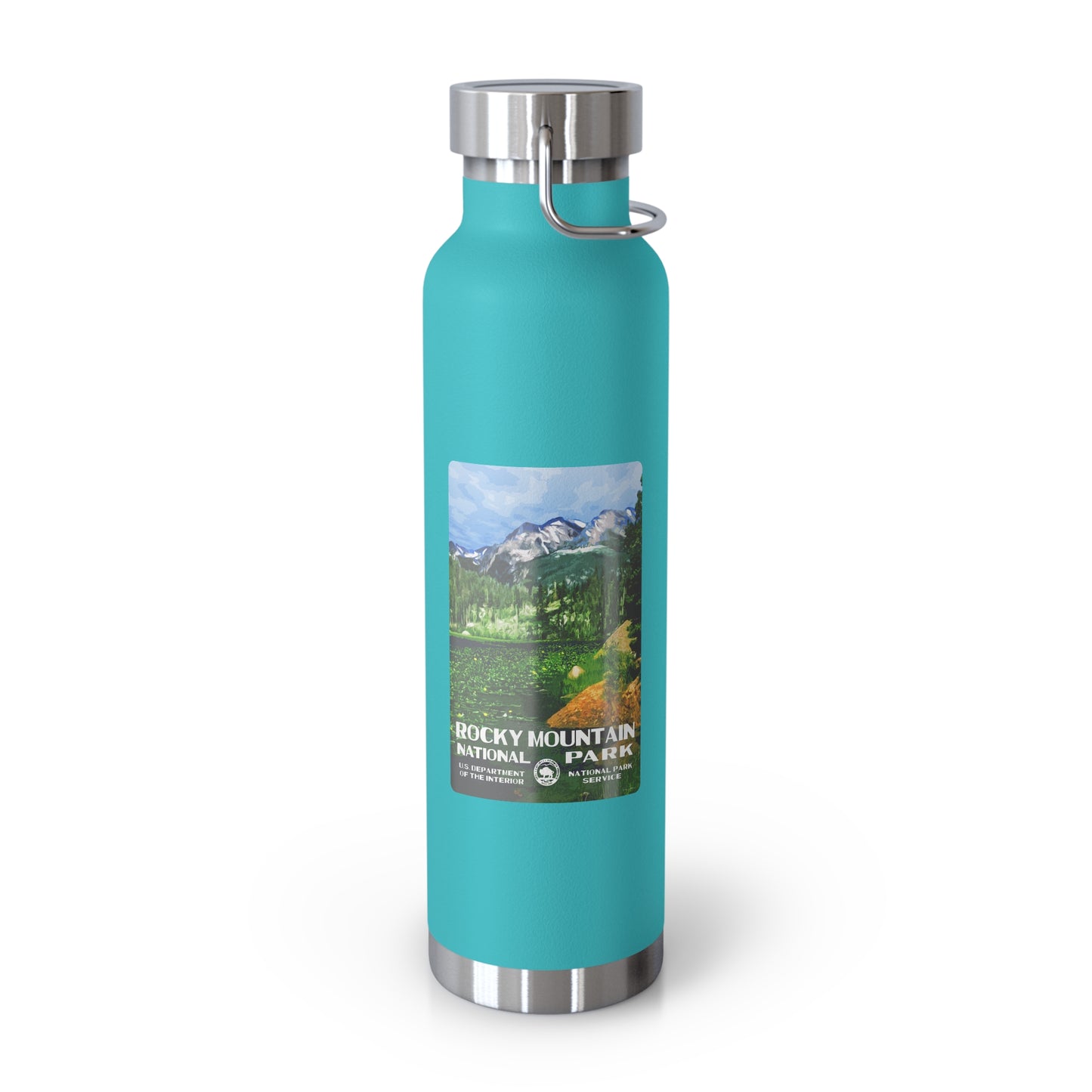 Rocky Mountain National Park (Cub Lake) Water Bottle