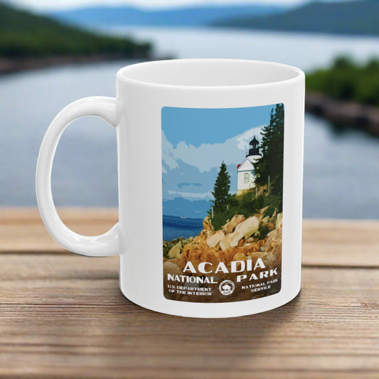 Acadia National Park Ceramic Mug