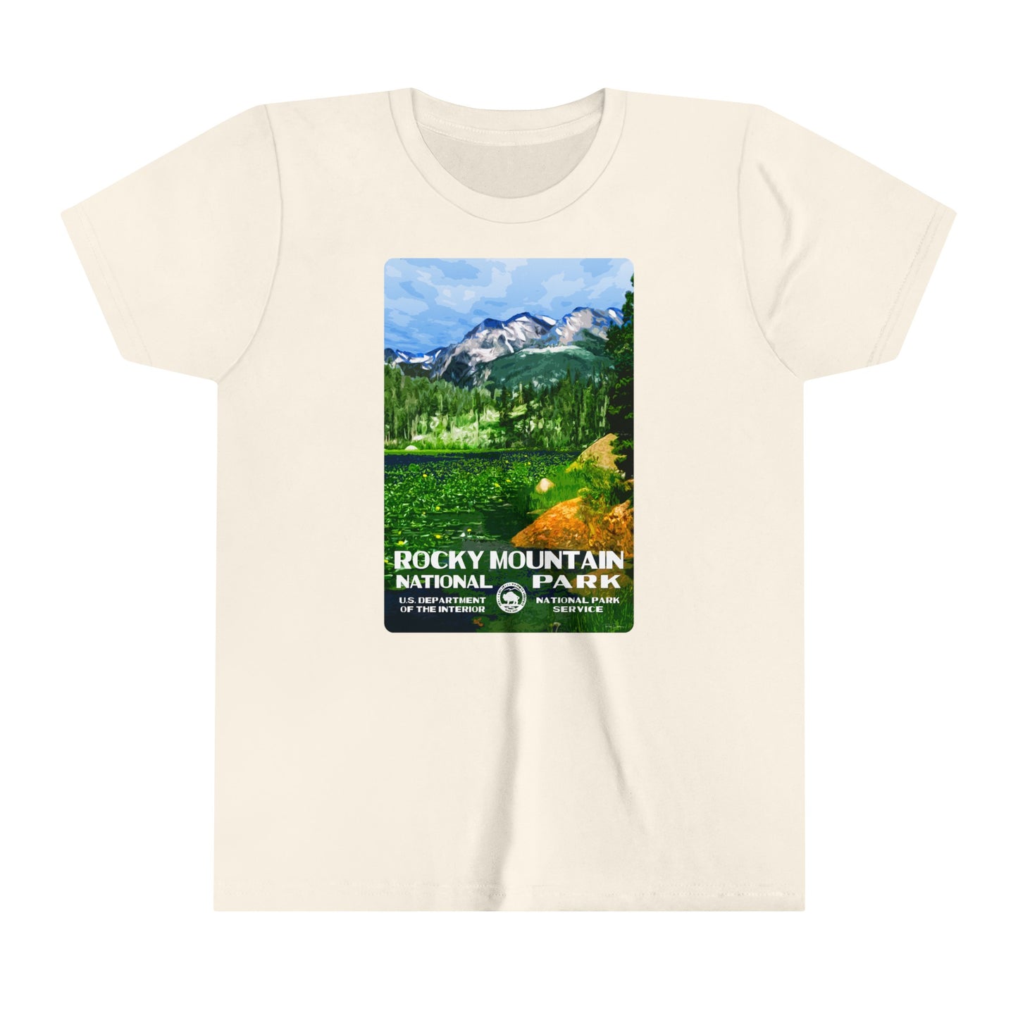 Rocky Mountain National Park (Cub Lake) Kids' T-Shirt