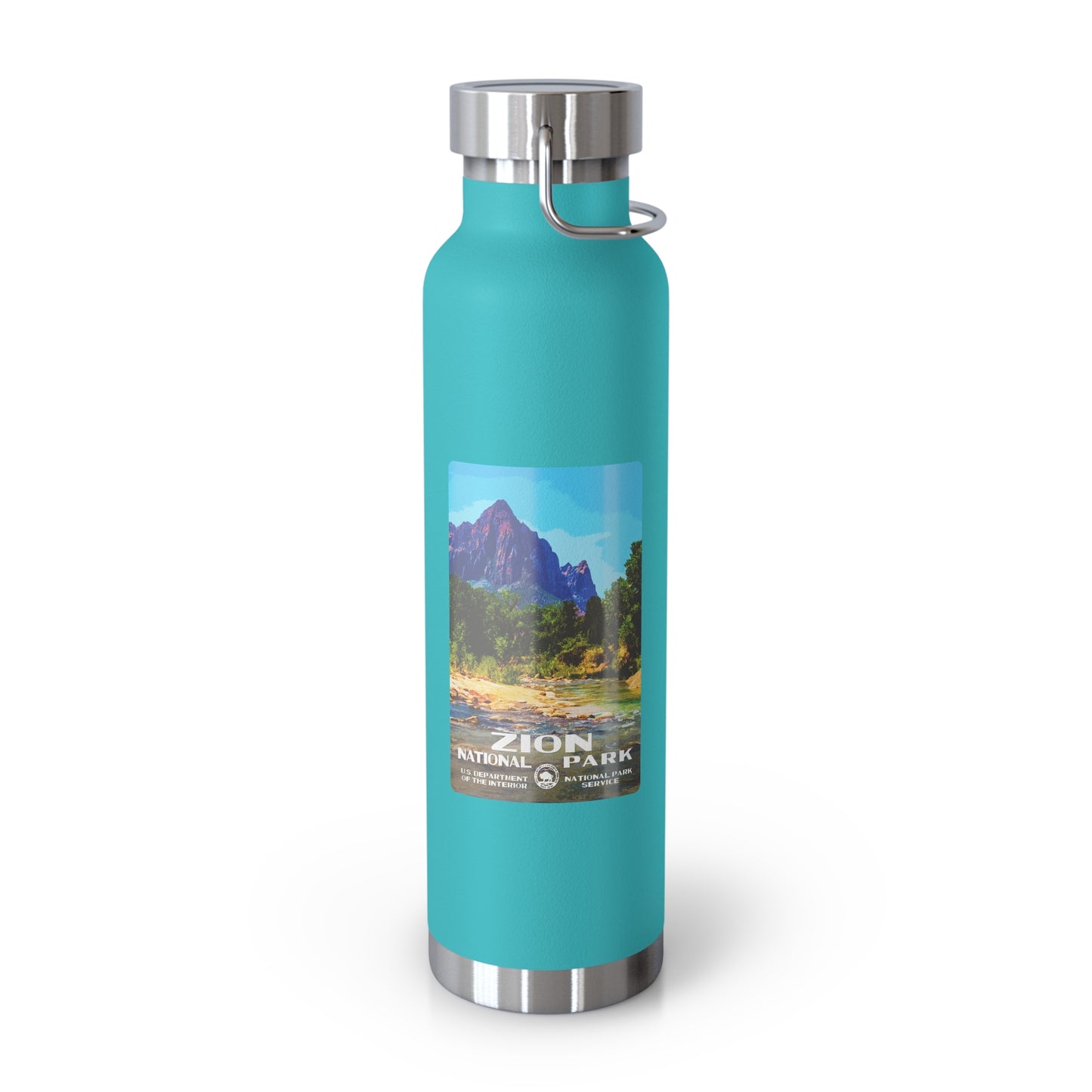 Zion National Park (The Watchman) Water Bottle