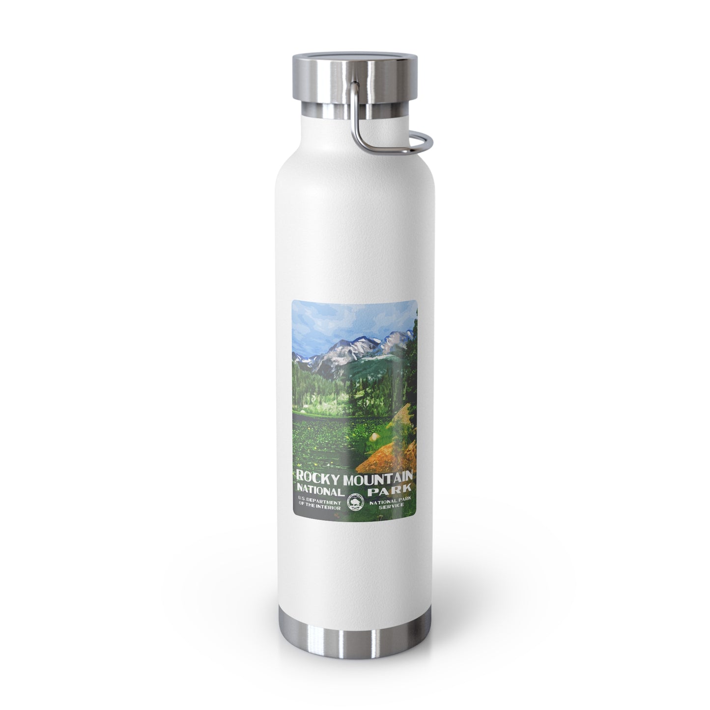 Rocky Mountain National Park (Cub Lake) Water Bottle