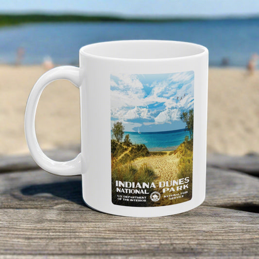 Indiana Dunes National Park Ceramic Mug