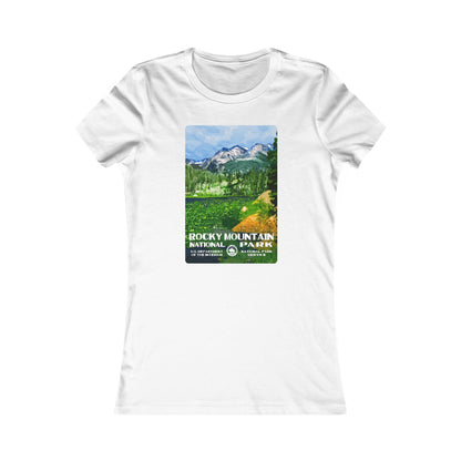 Rocky Mountain National Park (Cub Lake) Women's T-Shirt