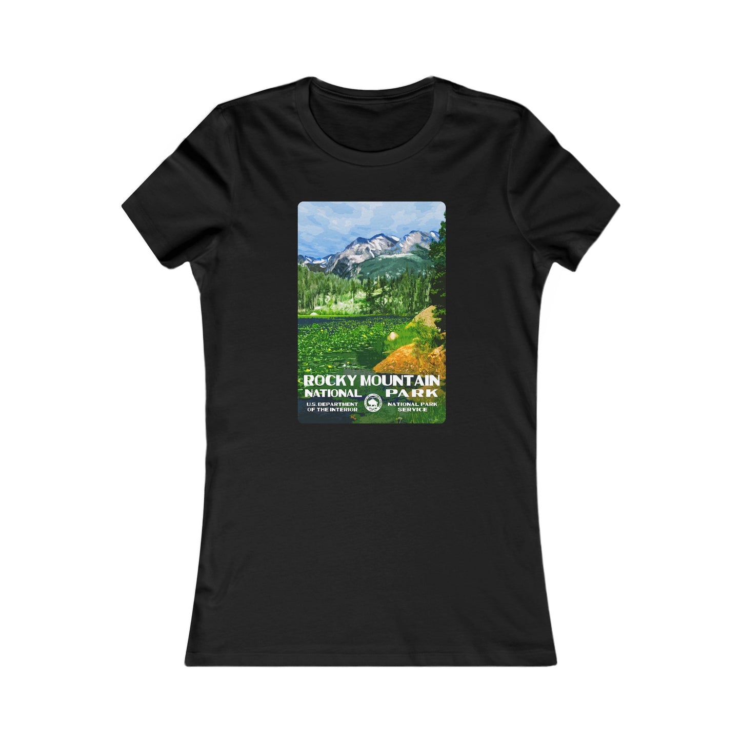 Rocky Mountain National Park (Cub Lake) Women's T-Shirt