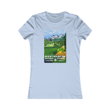 Rocky Mountain National Park (Cub Lake) Women's T-Shirt