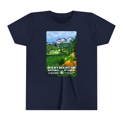 Rocky Mountain National Park (Cub Lake) Kids' T-Shirt