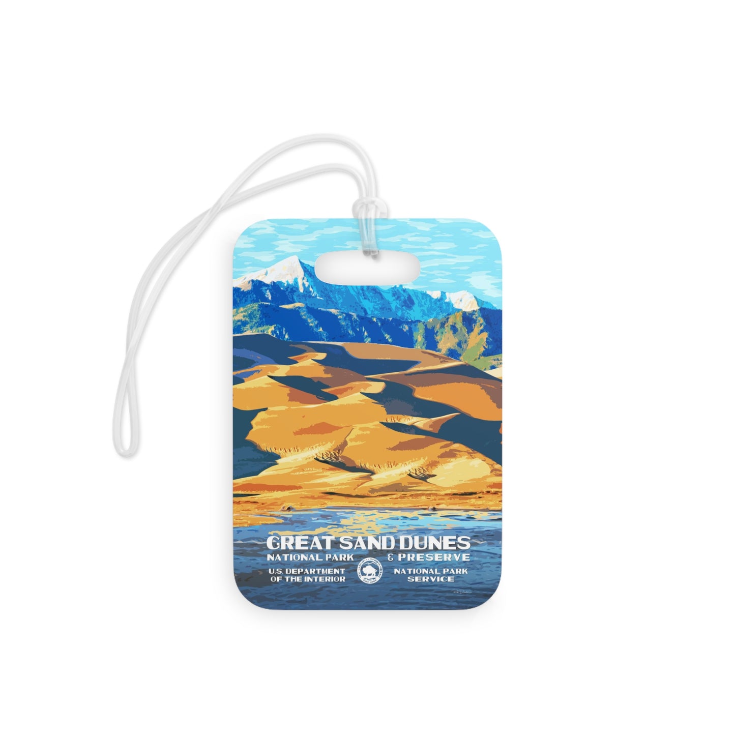 Great Sand Dunes National Park Bag Tag