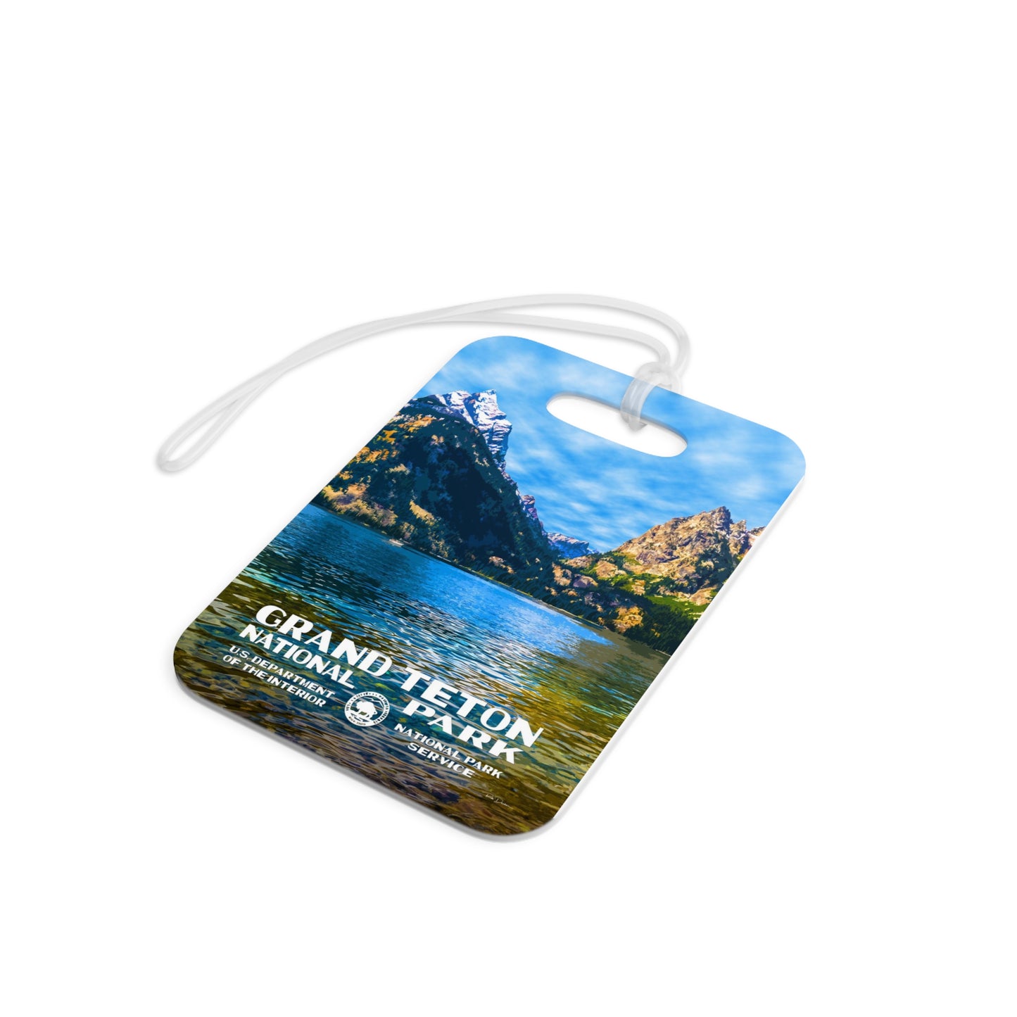 Grand Teton National Park, Jenny Lake Bag Tag