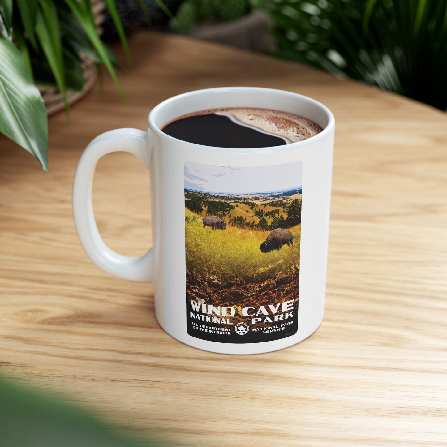 Wind Cave National Park Ceramic Mug