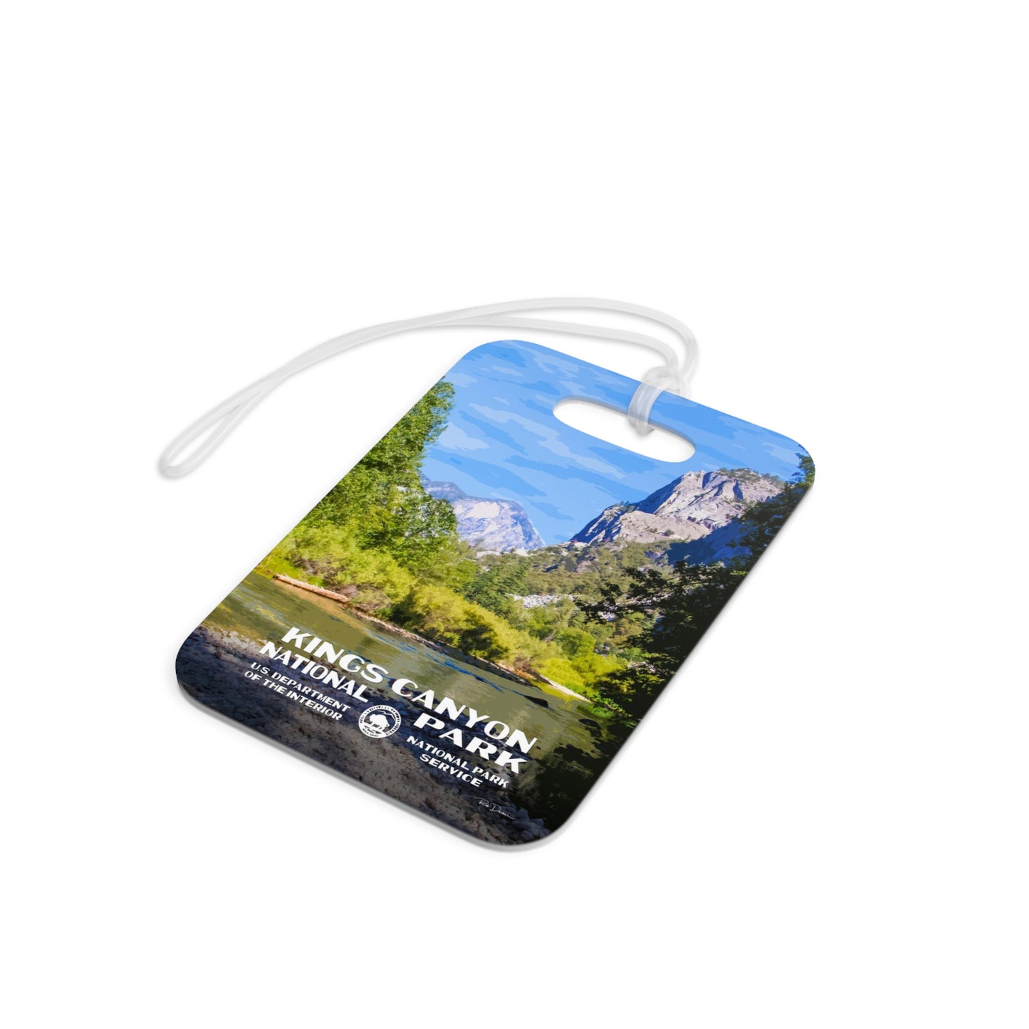 Kings Canyon National Park Bag Tag