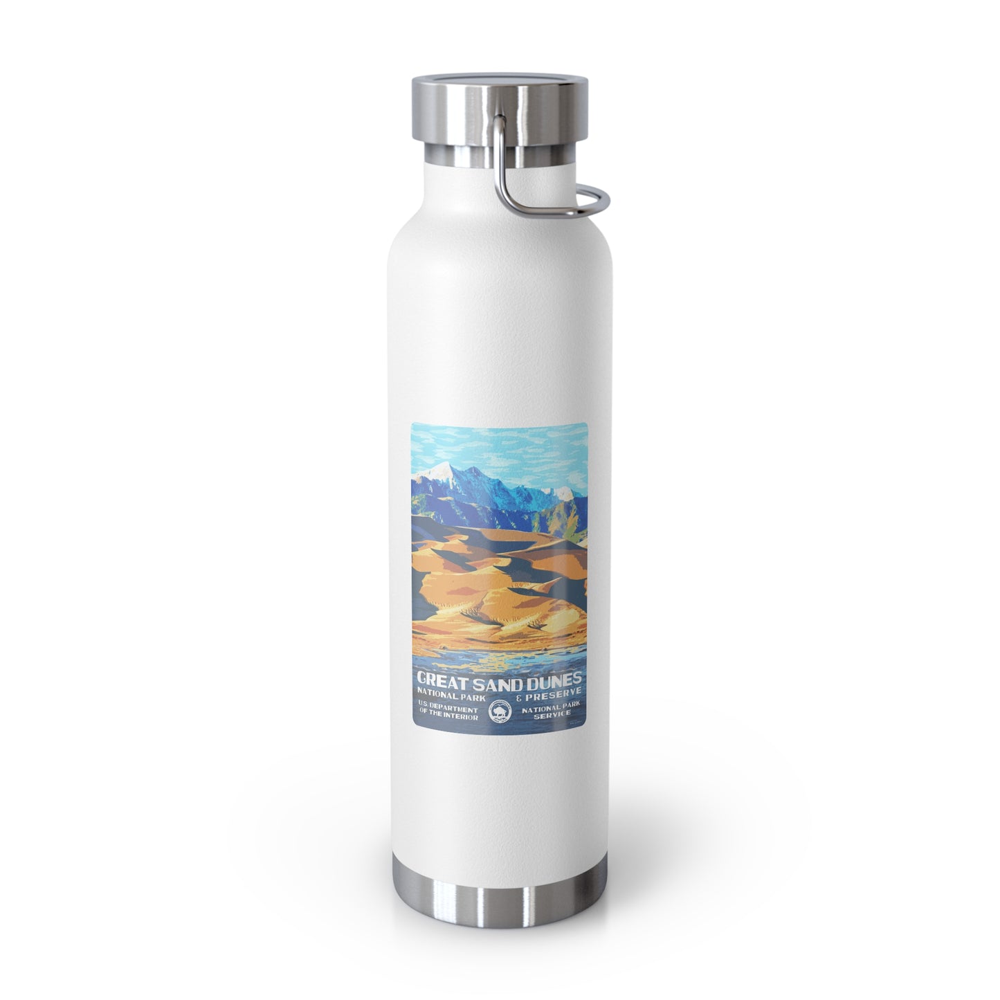 Great Sand Dunes National Park Water Bottle