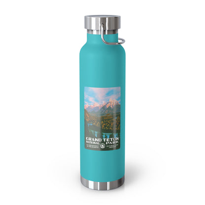 Grand Teton National Park (Snake River Overlook) Water Bottle