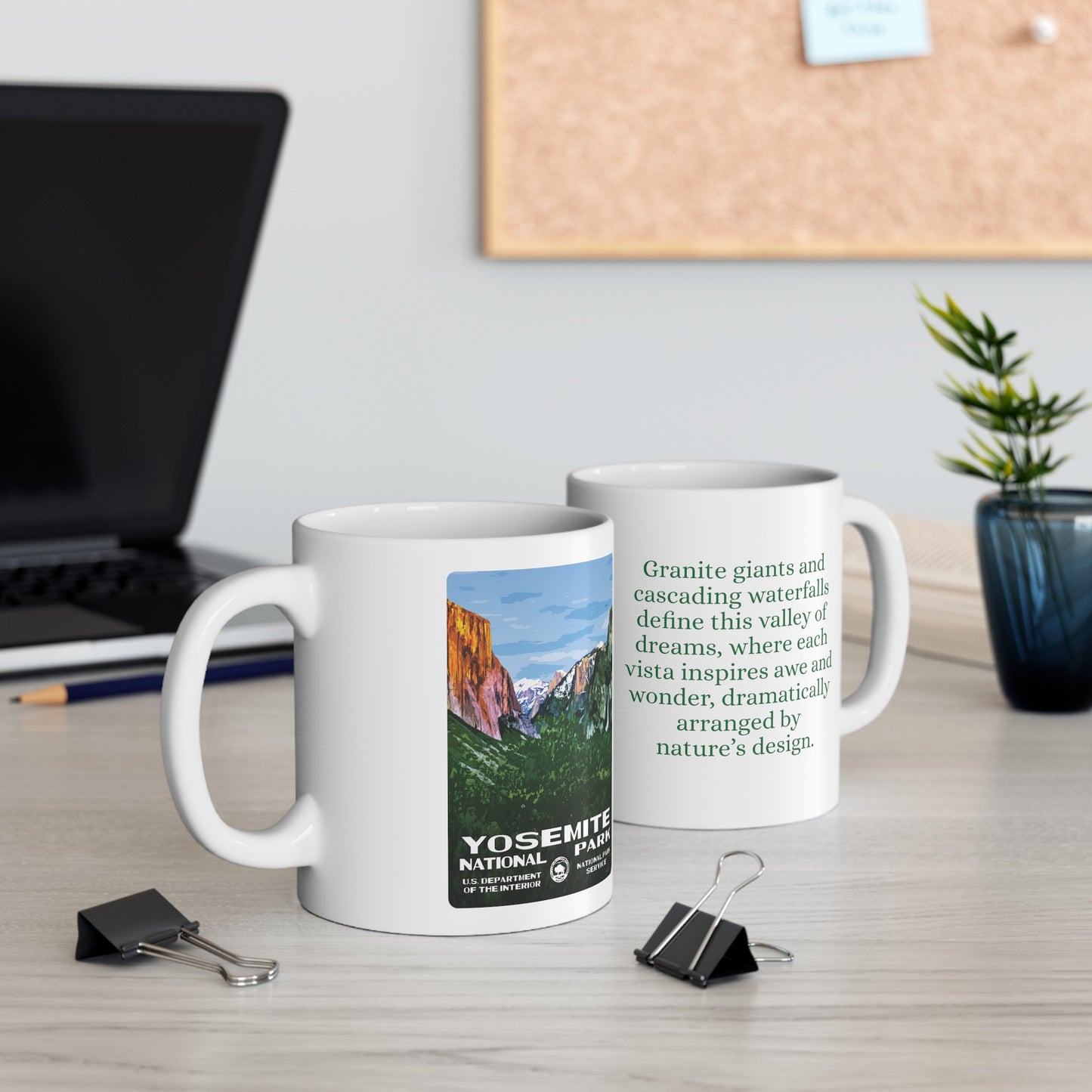 Yosemite National Park (Tunnel View) Ceramic Mug