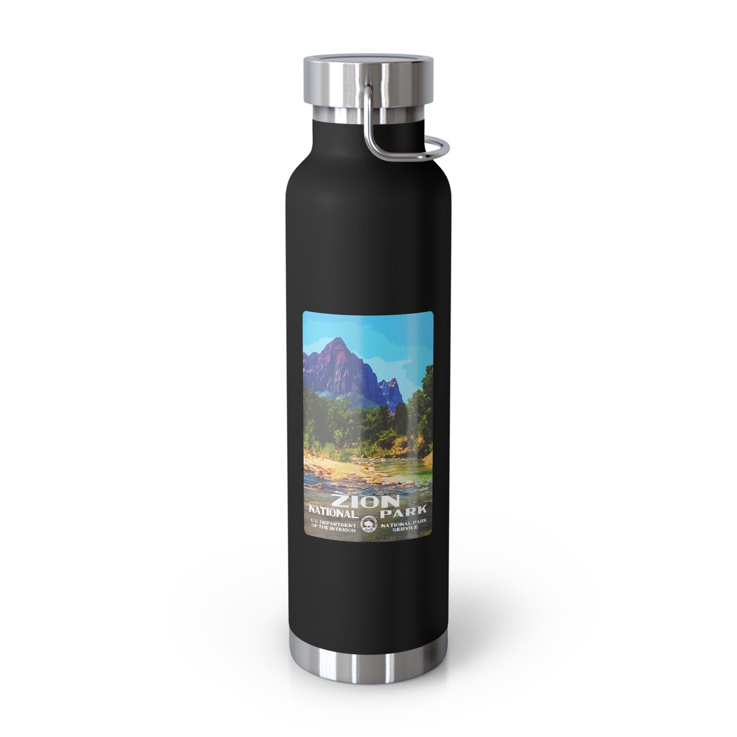 Zion National Park (The Watchman) Water Bottle