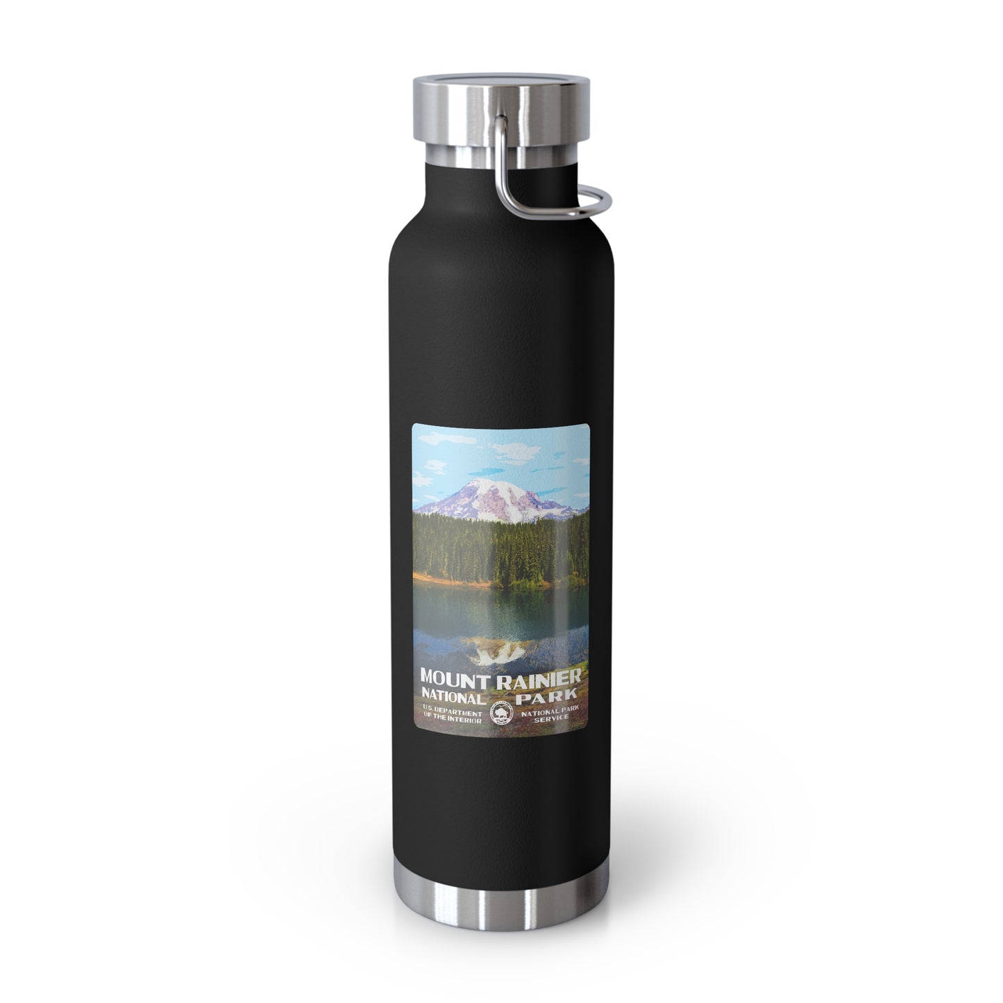 Mount Rainier National Park Water Bottle