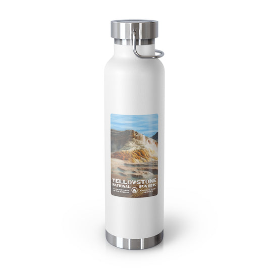 Yellowstone National Park (Mammoth Hot Springs) Water Bottle