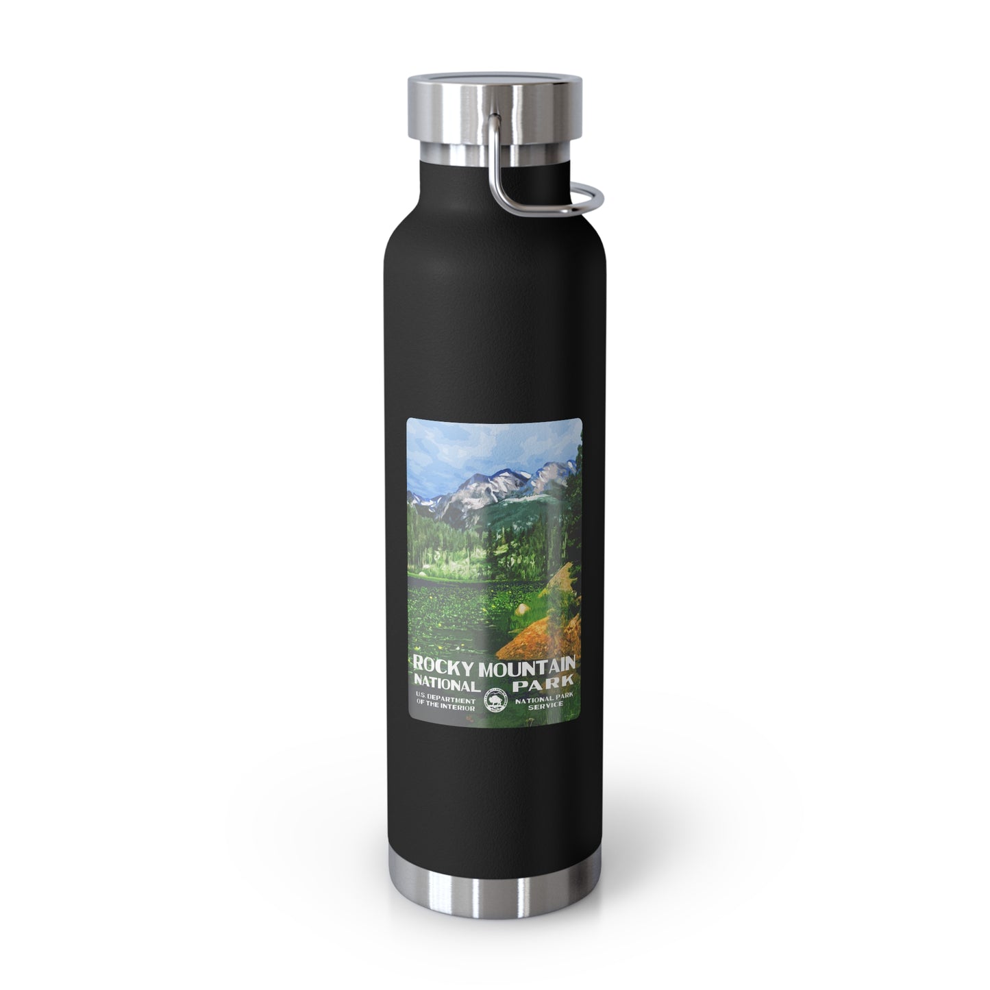 Rocky Mountain National Park (Cub Lake) Water Bottle