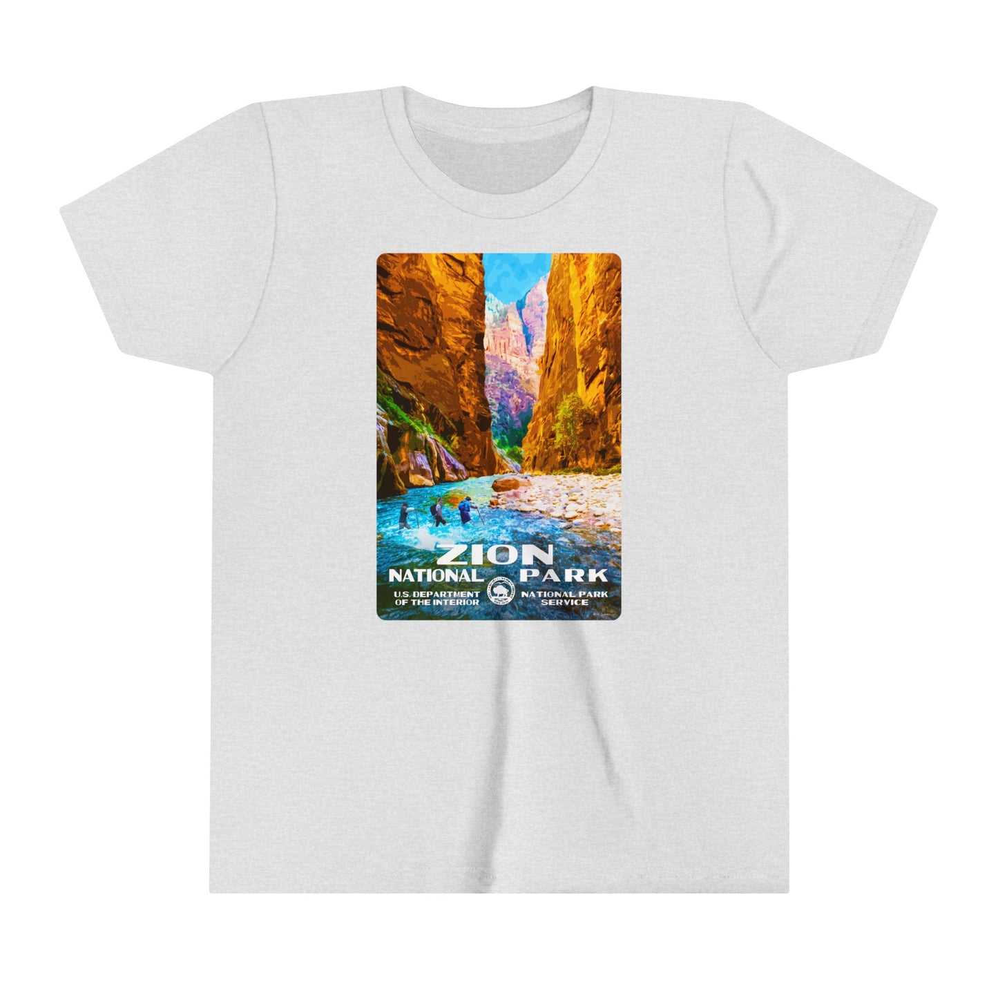Copy of Zion National Park (The Narrows) Kids' T-Shirt