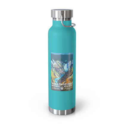 Yellowstone National Park (Lower Falls) Water Bottle