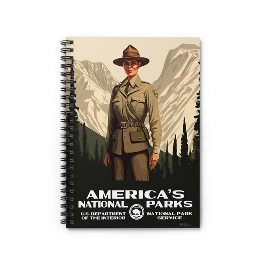 America's National Parks, Worth Protecting (Female Ranger) Field Journal