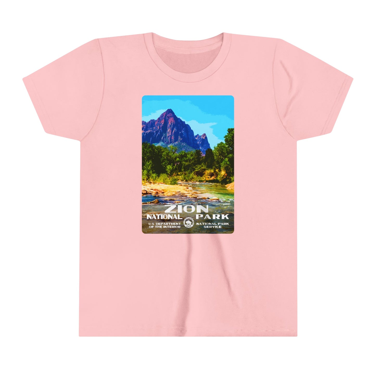 Zion National Park (The Watchman)  Kids' T-Shirt
