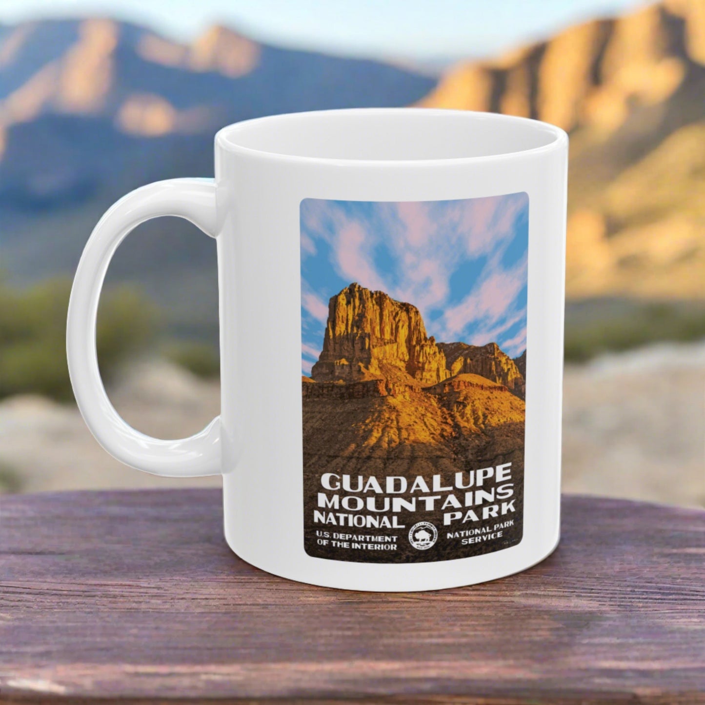 Gudalupe Mountains National Park Ceramic Mug