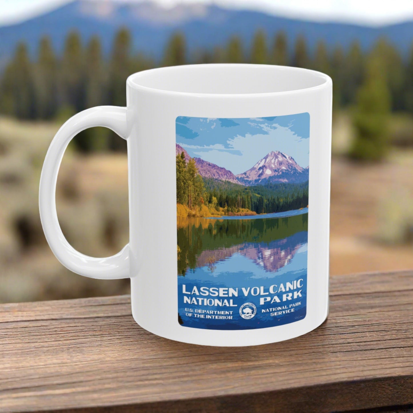 Lassen Volcanic National Park Ceramic Mug