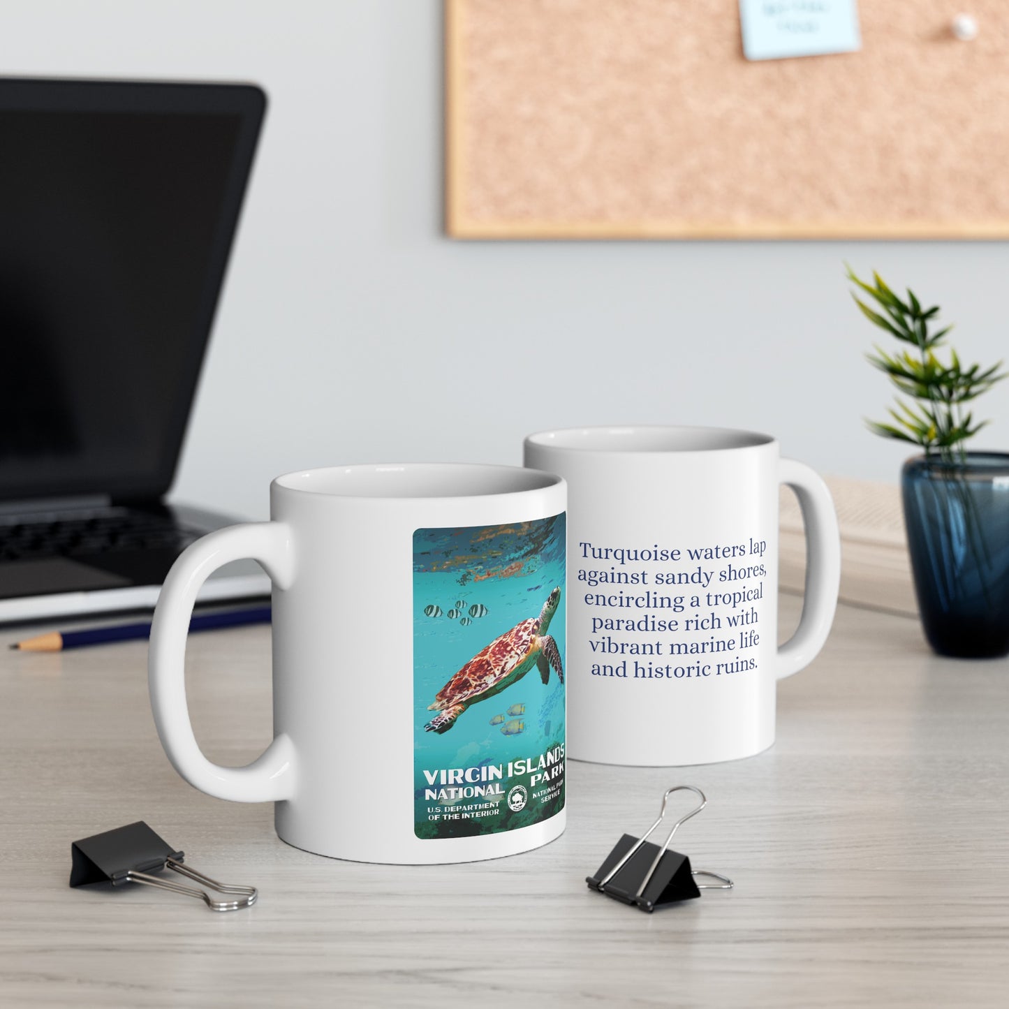 Virgin Islands National Park Ceramic Mug