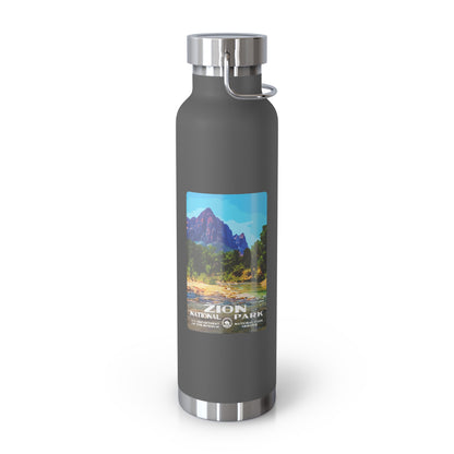 Zion National Park (The Watchman) Water Bottle