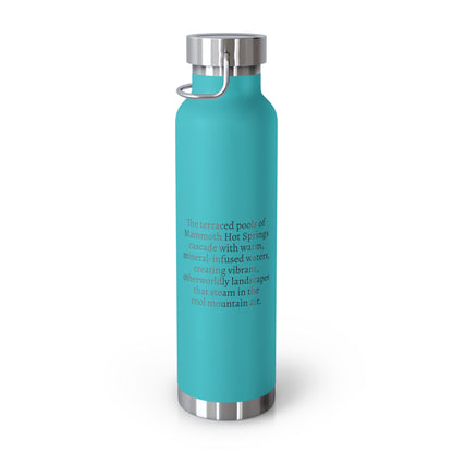 Yellowstone National Park (Mammoth Hot Springs) Water Bottle