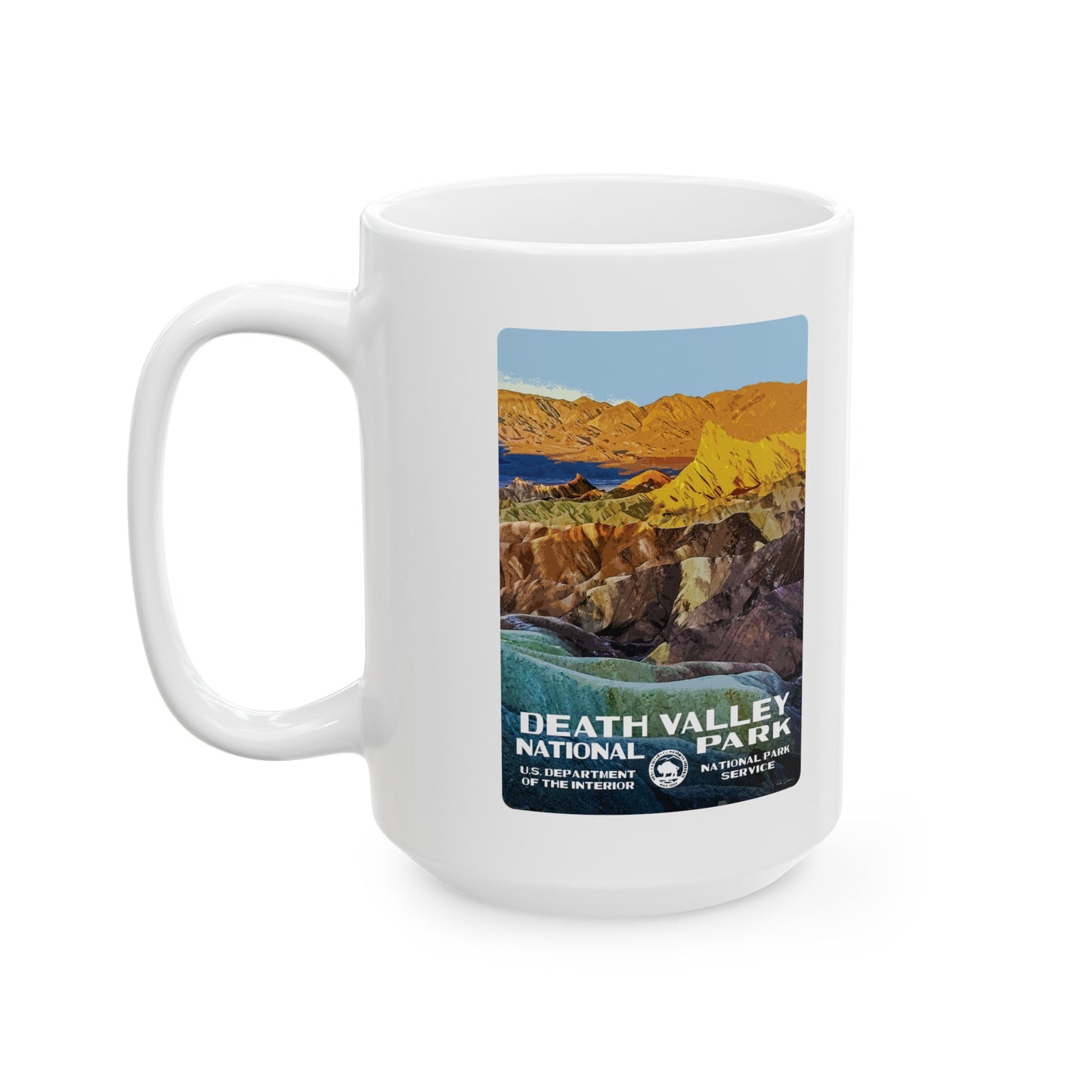 Death Valley National Park (Zabriskie Point) Ceramic Mug