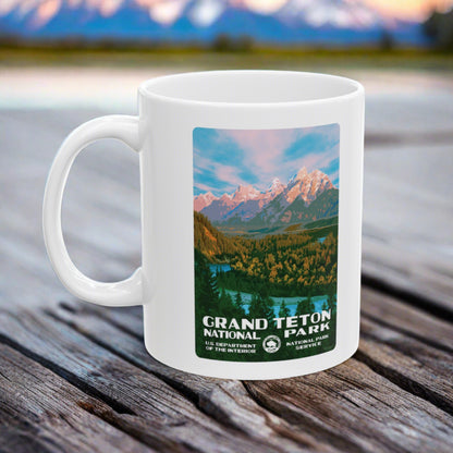 Grand Teton National Park (Snake River Overlook) Ceramic Mug