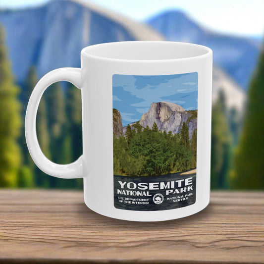 Yosemite National Park (Half Dome) Ceramic Mug